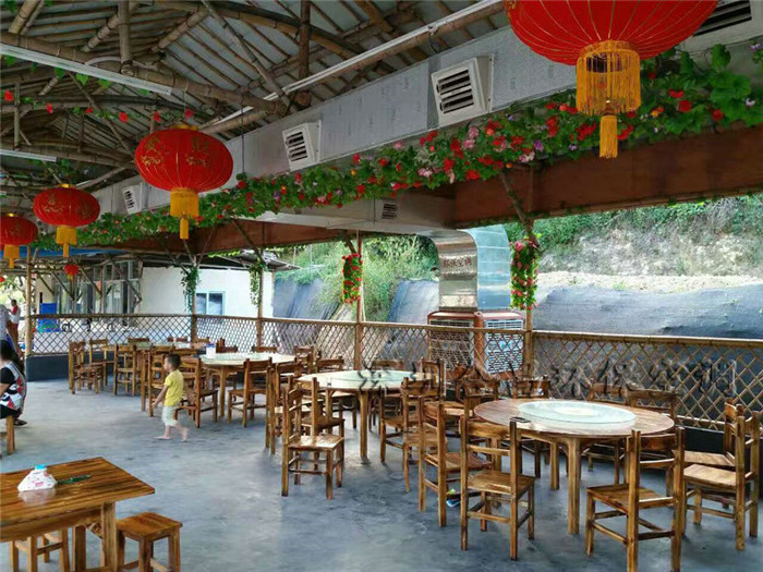 戶(hù)外餐廳降溫解決方案